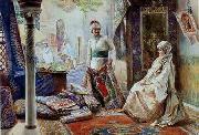 unknow artist Arab or Arabic people and life. Orientalism oil paintings 16 Germany oil painting artist